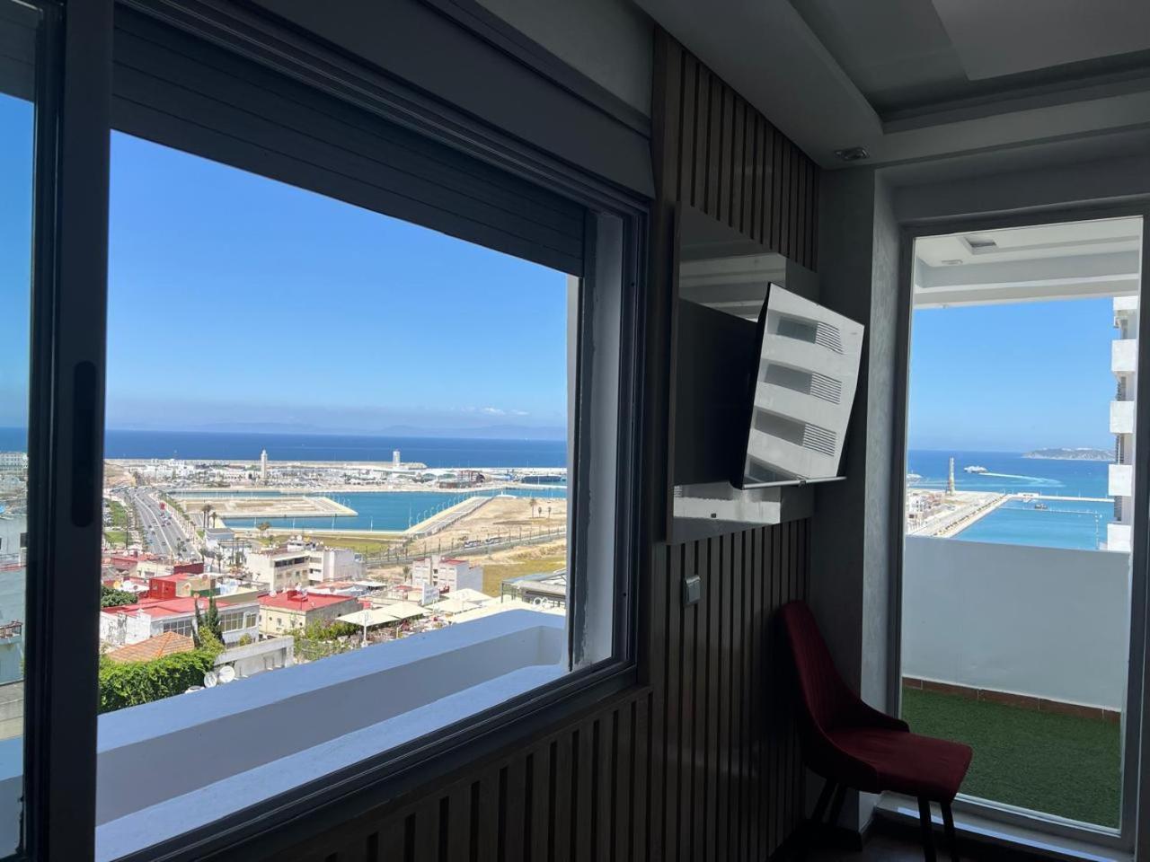 Vue Panoramique Sur La Mer-Centre Ville-Moderne Tânger Exterior foto